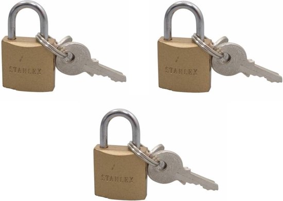 Hangslot 20 mm 3 dlg