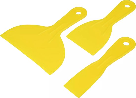 Plamuurmessenset 3 dlg kunststof