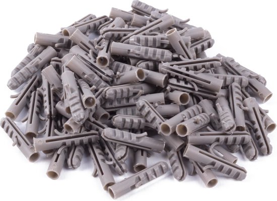 Pluggen 5 mm nylon 100 dlg