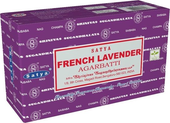 French Lavender Satya Wierookstokjes 12x15 gram