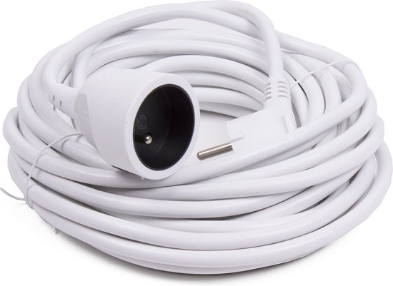 Verlengsnoer + A-pin 3 x 1.5 10 mtr