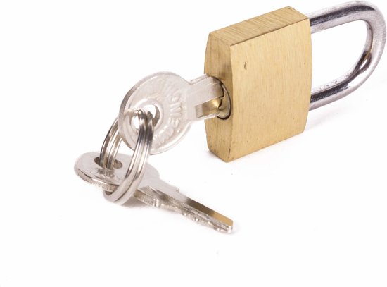 Hangslot 20 mm actie