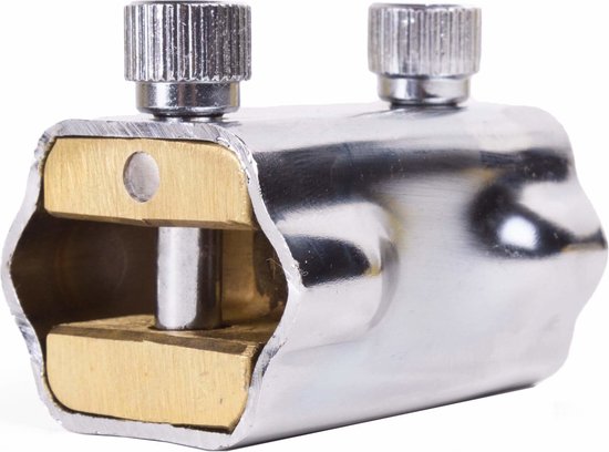 Slot GAD-star met 2 pinnen 10 mm messing