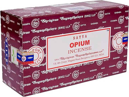 Opium Satya Wierookstokjes 12 x15 gram