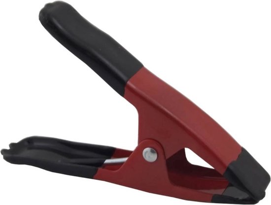 Zeilklem 65 mm 160 mm rood + iso