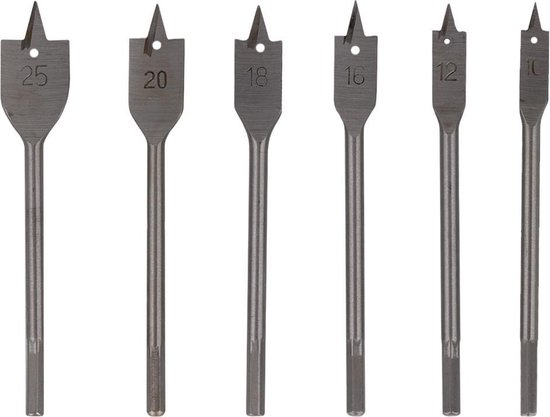 Boorset 6 dlg speedboor