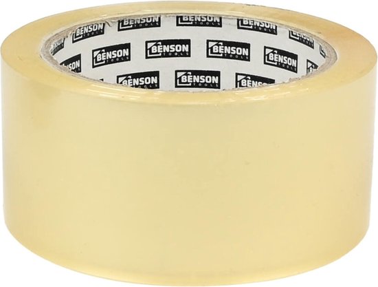 Dozentape transparant low noise 66 mtr x 48 mm