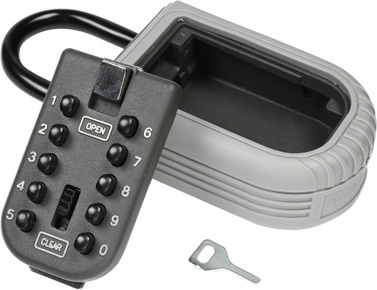 Sleutelkluis cijferslot + haak