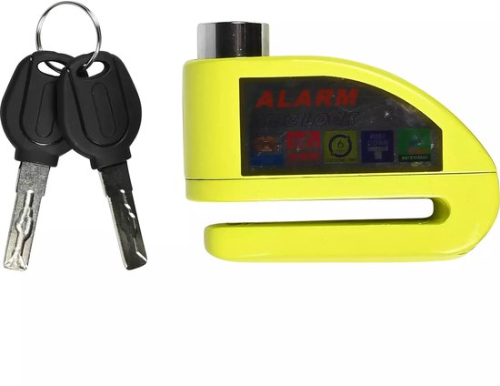 Schijfremslot alarm 069 7.0 mm