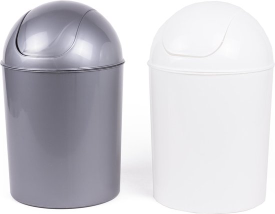 Prullenbak 7 ltr mix