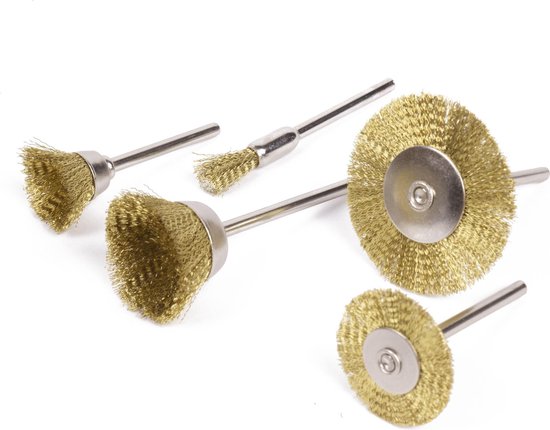 Multislijper borstel set 5 dlg