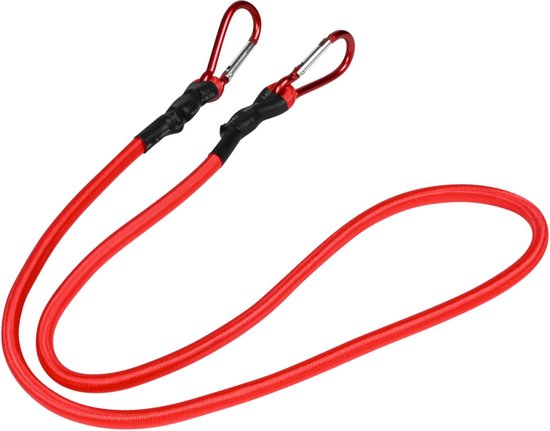 Elastiek rond 120 cm + karabijnhaak