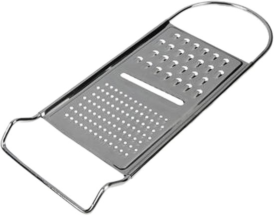 Rasp plat chroom 11 x 31 cm