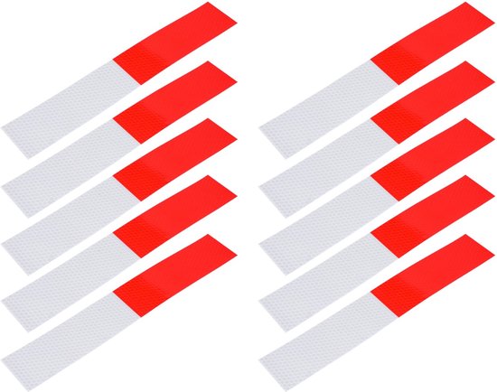 Reflectie strips 5 x 30 cm 10 dlg