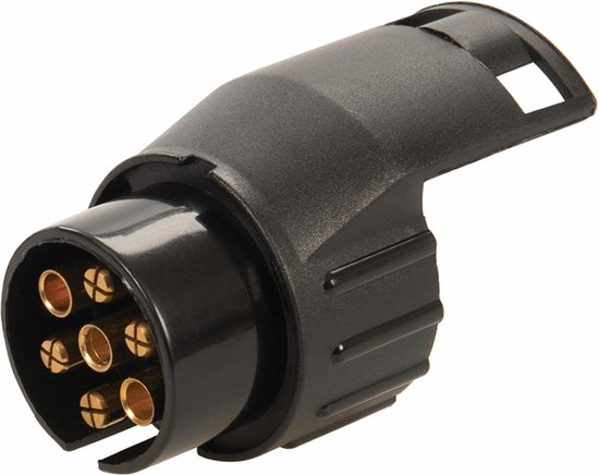 Stekker verloop contra 7- naar 13-polig kort bc