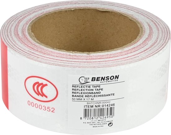 Reflectie tape 50 mm x 17 mtr