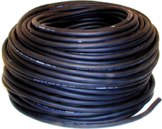 Stroomkabel 4 x 2.5 neopreen 100 mtr