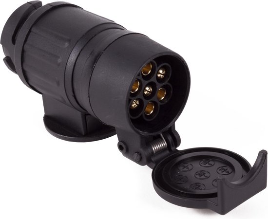 Stekker verloop 13- naar 7-polig lang