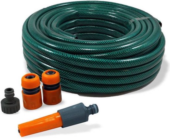 Tuinslangset 15 mtr compleet