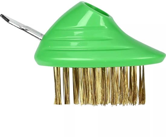 Voegenstaalborstel kunststof