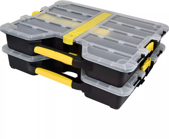 Opbergbox stapelbaar 2 dlg