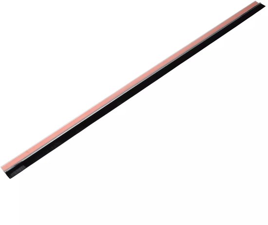 Tochtstrip borstel 100 cm PVC transparant