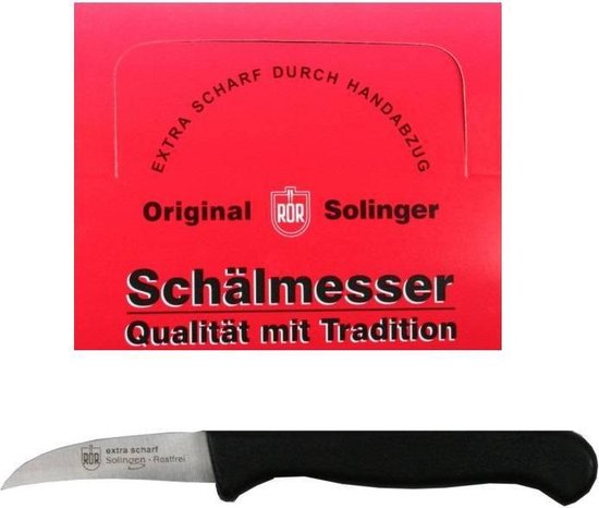 Solingen schilmesje krom kunststof display