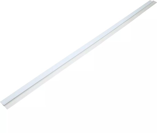 Tochtstrip rubber 100 cm wit