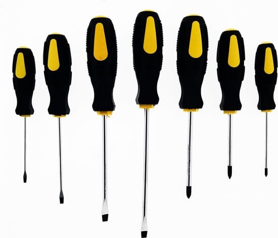 Schroevendraaier set 7 dlg deluxe