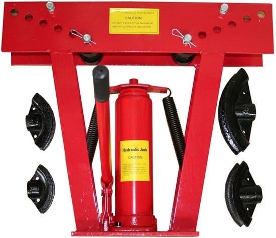 Pijpenbuiger 12 ton hydraulisch