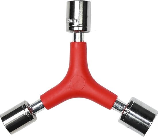 Dopsleutel 3 weg 8/9/10 mm