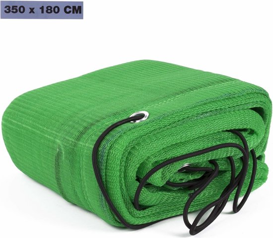 Aanhangwagen net fijnmazig 3,5 x 1,8 mtr in tas