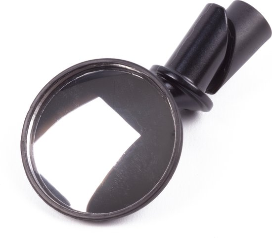 Fiets achteruitkijkspiegel 51 mm stuureinde bevestiging