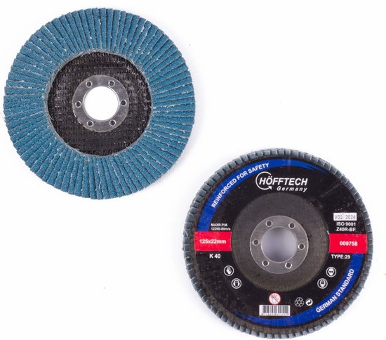 Lamellenschijf 125 mm k 40