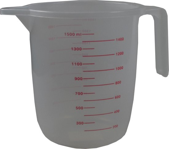 Maatbeker 1500 ml