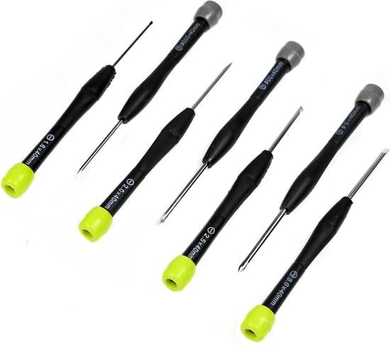 Schroevendraaier set precisie 7 dlg deluxe