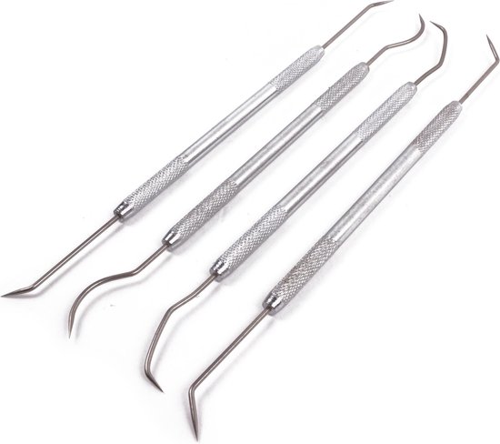 Haakgereedschap 4 dlg