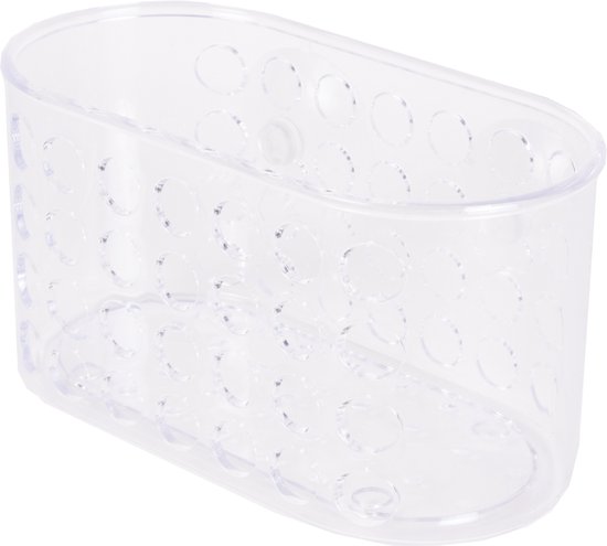 Douchebakje + zuignap maat M transparant