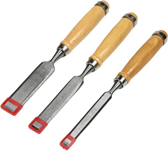 Houtbeitelset 3 dlg