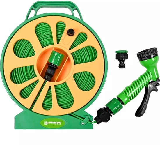 Tuinslangset 15 m op haspel compact