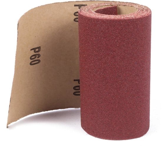 Schuurpapier op rol 3 mtr P60