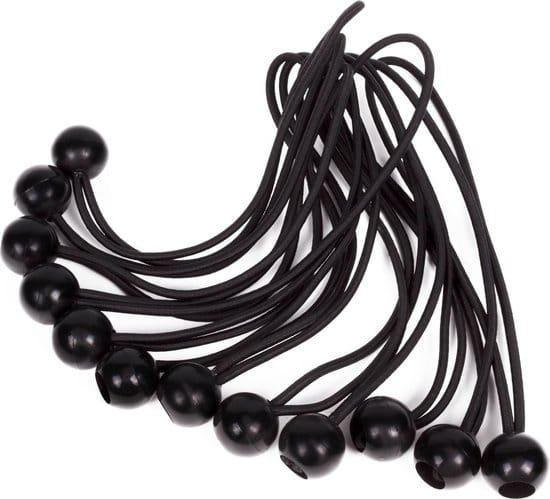 Elastiek met bal 12 dlg +/- 24 cm