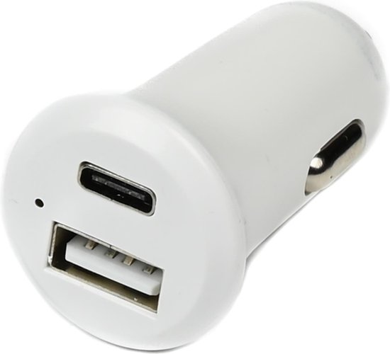 Autolader USB A + USB C 3A 12-24V