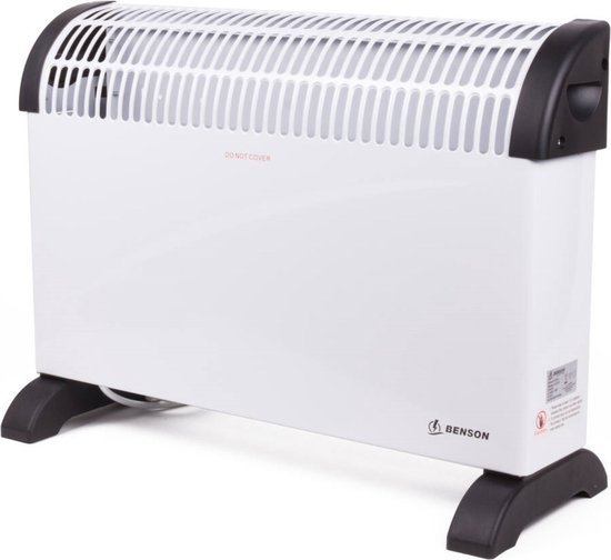 Heater convector 750/1250/2000W middel wit