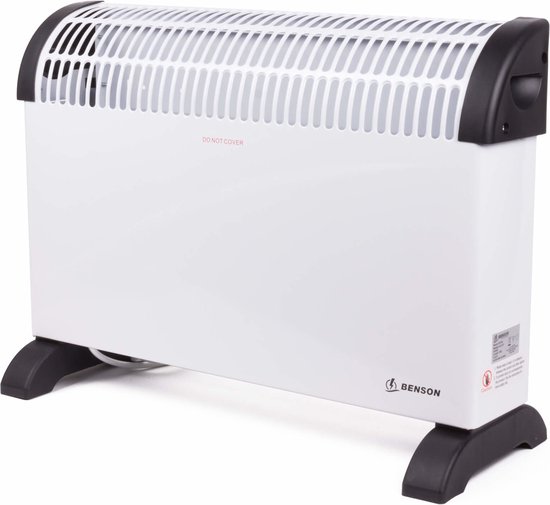 Convector heater 750/1500W klein wit