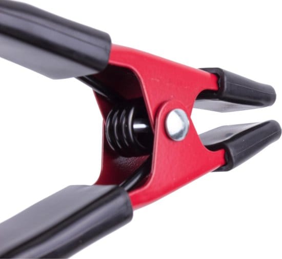 Zeilklem 40 mm 110 mm rood + iso