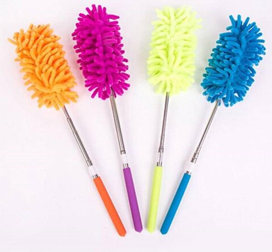 Stoffer microvezel telescopisch mini