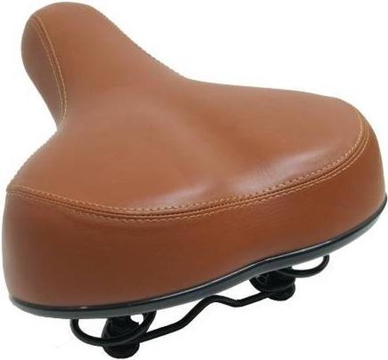 Fietszadel comfort bruin