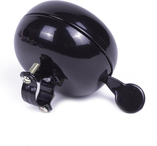 Fietsbel ding-dong 80 mm zwart