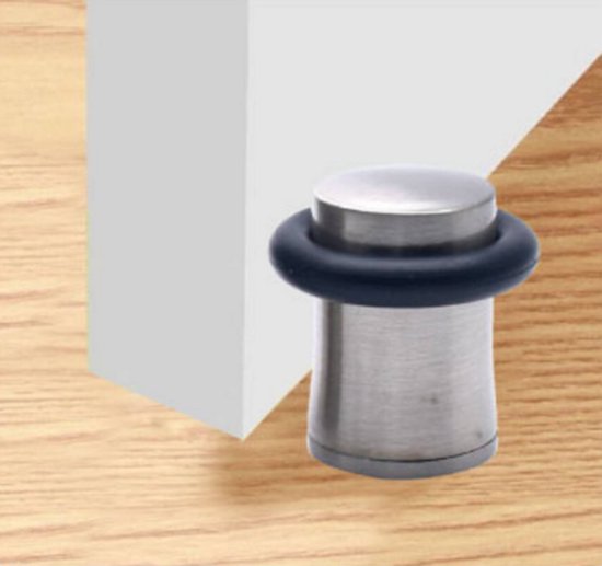 Deurstopper mini Zilver